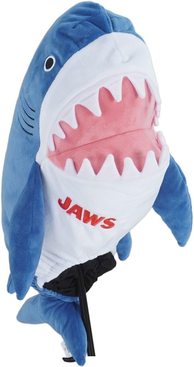 JAWS Shark  Plush Golf Driver Headcover – 460cc Compatible – Exclusive from Japan