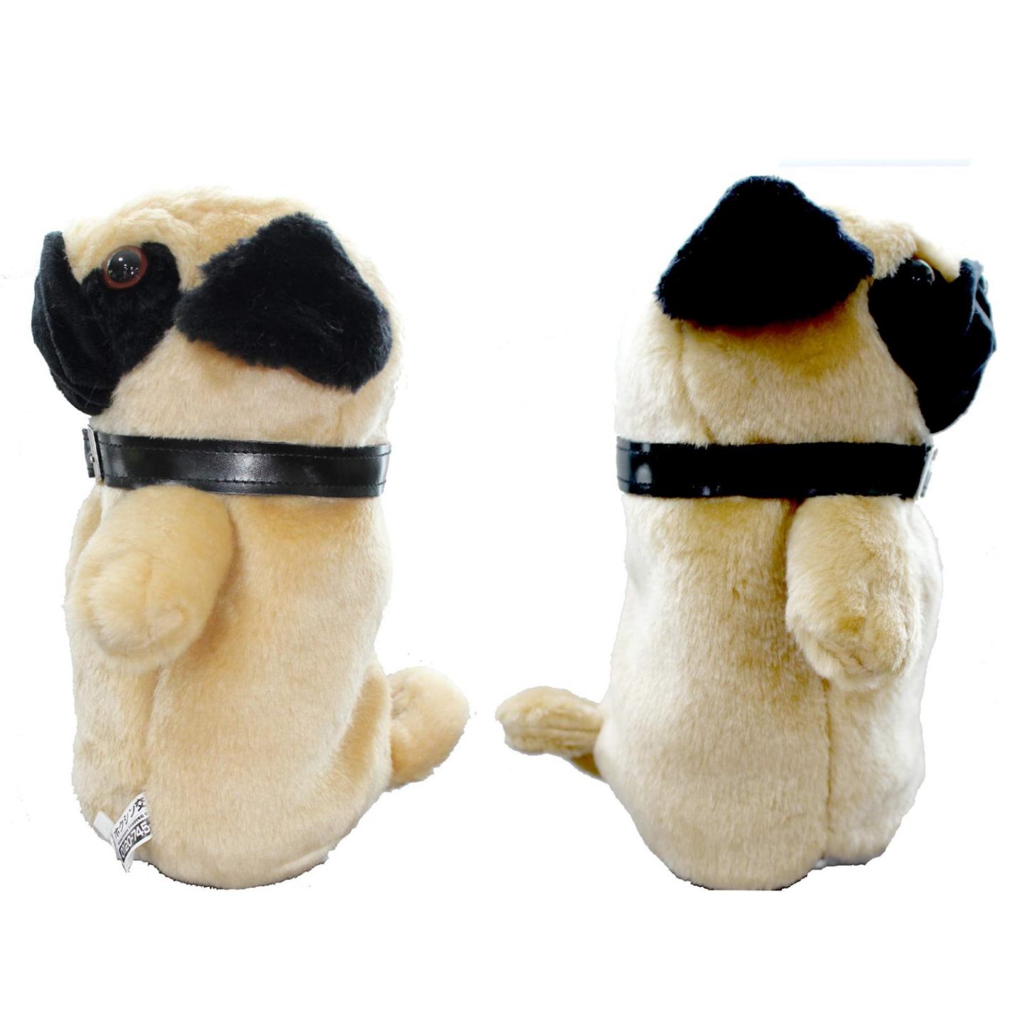 Pug Dog Plush Golf Driver Headcover – 460cc Compatible – Exclusive from Japan