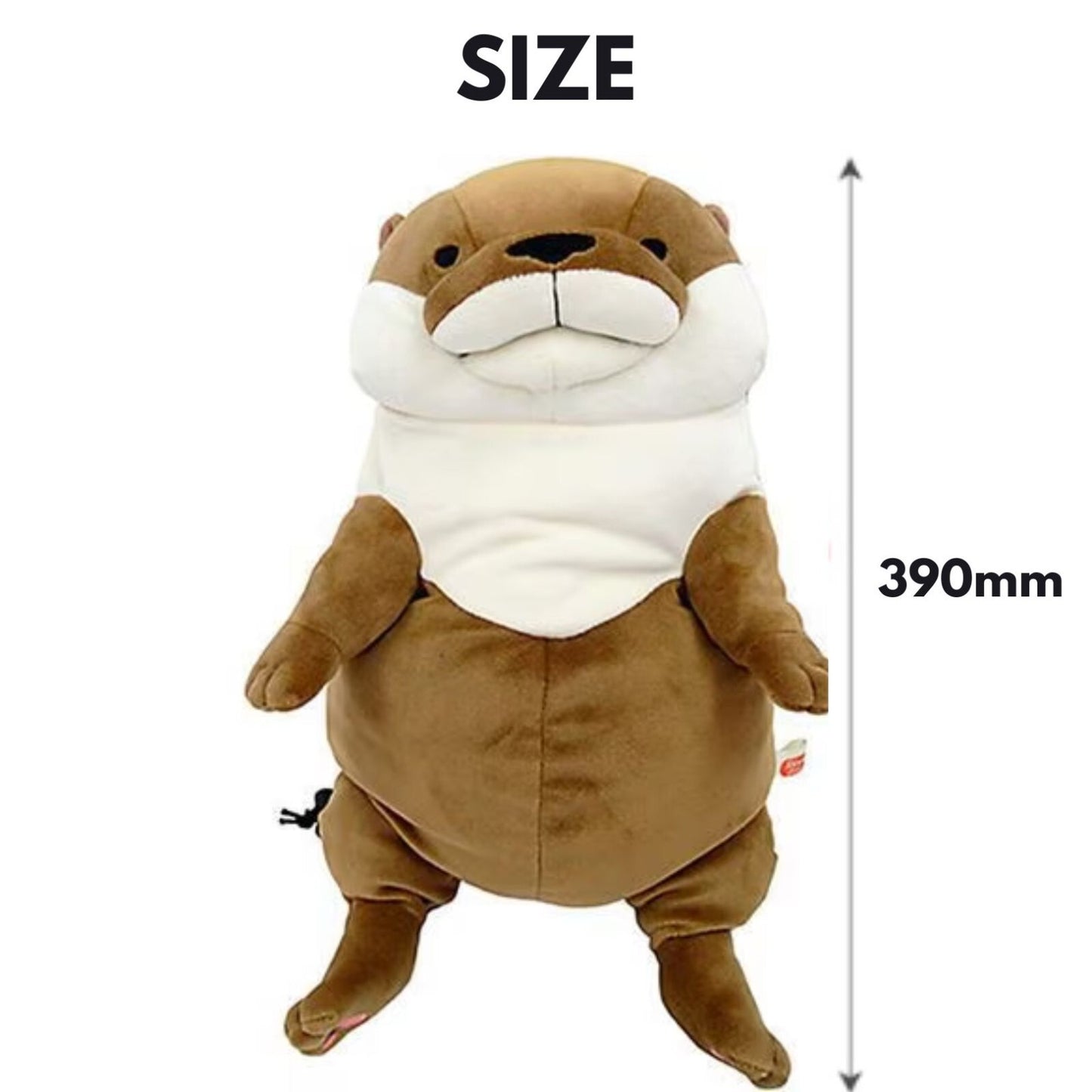 Otter Brown Color Plush Golf Driver Headcover – 460cc Compatible – Exclusive from Japan