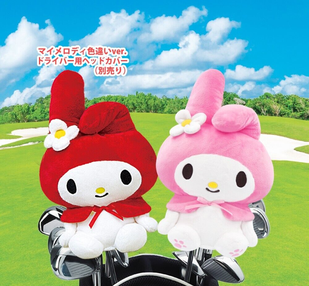 Sanrio My Melody Pink Golf Driver Headcover – 460cc Compatible – Exclusive from Japan
