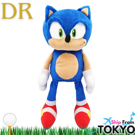 Sonic the Hedgehog Plush Golf Driver Headcover – 460cc Compatible – Exclusive from Japan
