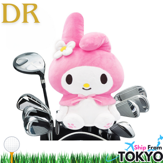 Sanrio My Melody Pink Golf Driver Headcover – 460cc Compatible – Exclusive from Japan