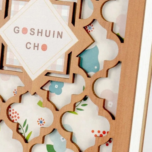 Wooden Cutout Goshuin Art Book – Bird Motif