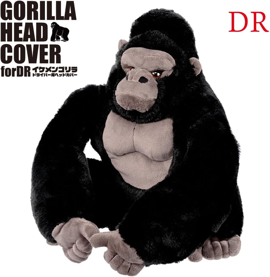Gorilla Golf Driver Headcover – 460cc Compatible – Exclusive from Japan