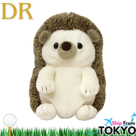 Hedgehog Plush Golf Driver Headcover – 460cc Compatible – Exclusive from Japan