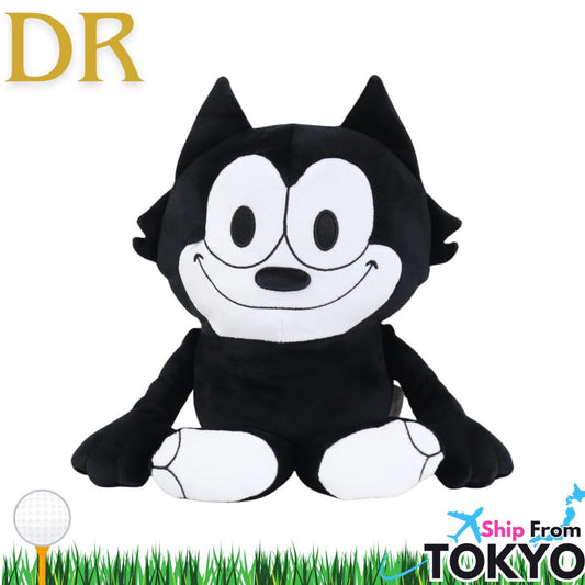 Felix the Cat Plush Golf Driver Headcover – 460cc Compatible – Exclusive from Japan