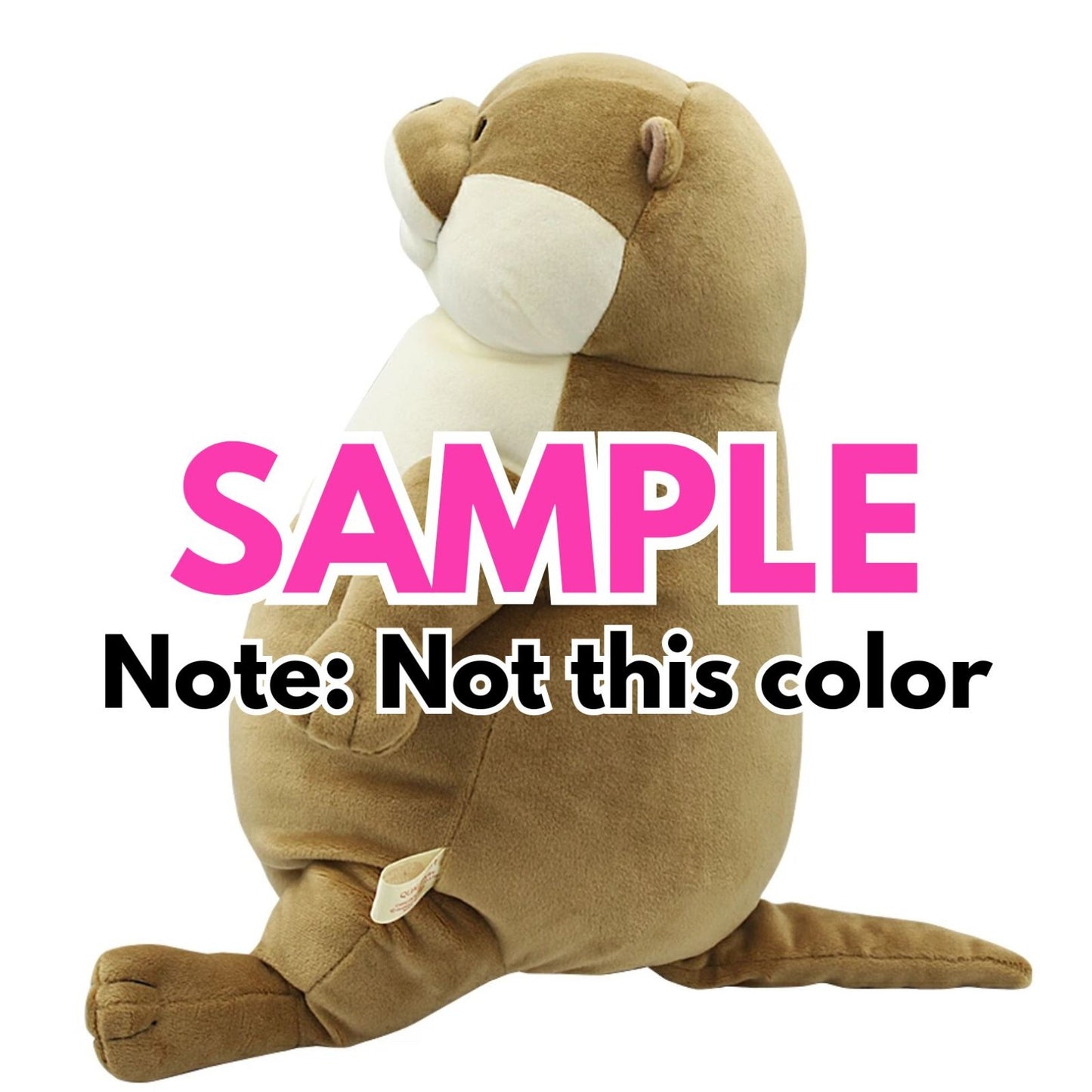 Otter Gray Color Plush Golf Driver Headcover – 460cc Compatible – Exclusive from Japan
