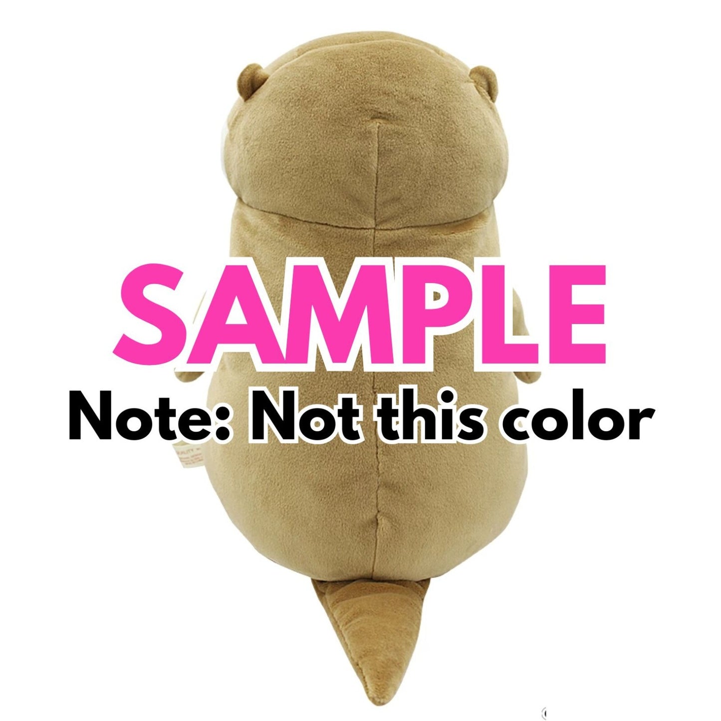 Otter Gray Color Plush Golf Driver Headcover – 460cc Compatible – Exclusive from Japan