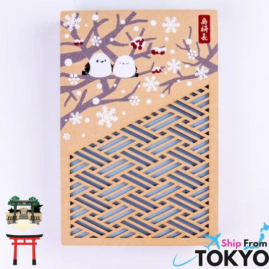 Wooden Cutout Goshuin Art Book – Shimaenaga