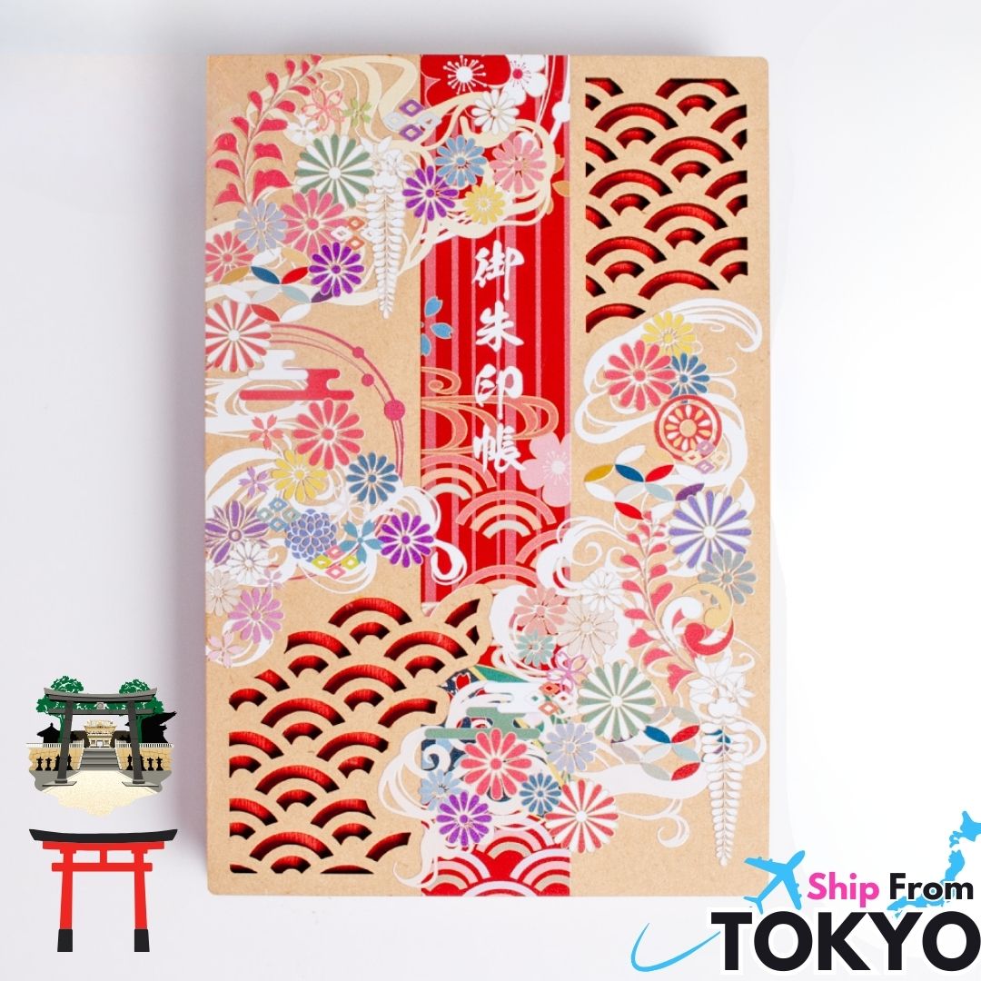 Wooden Cutout Goshuin Art Book – Miyabi Flower