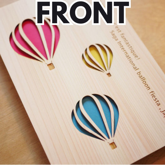 Hinoki Wooden Goshuin Art Book – Balloon