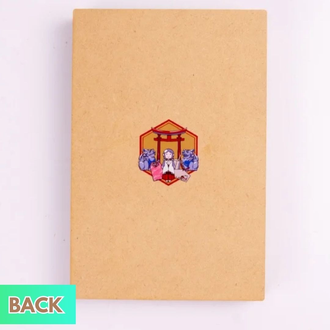 Wooden Cutout Goshuin Art Book – Shrine Game Style