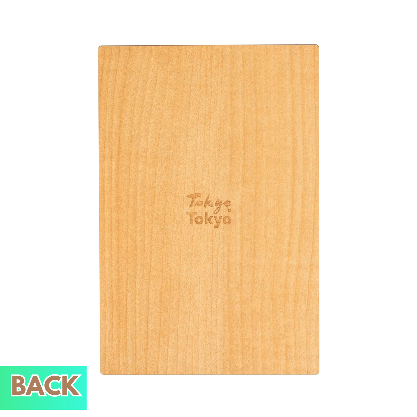 Wooden Cutout Goshuin Art Book – Tokyo