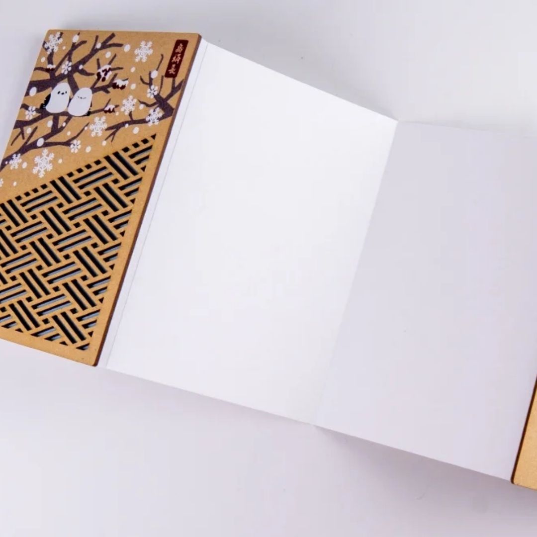Wooden Cutout Goshuin Art Book – Shimaenaga