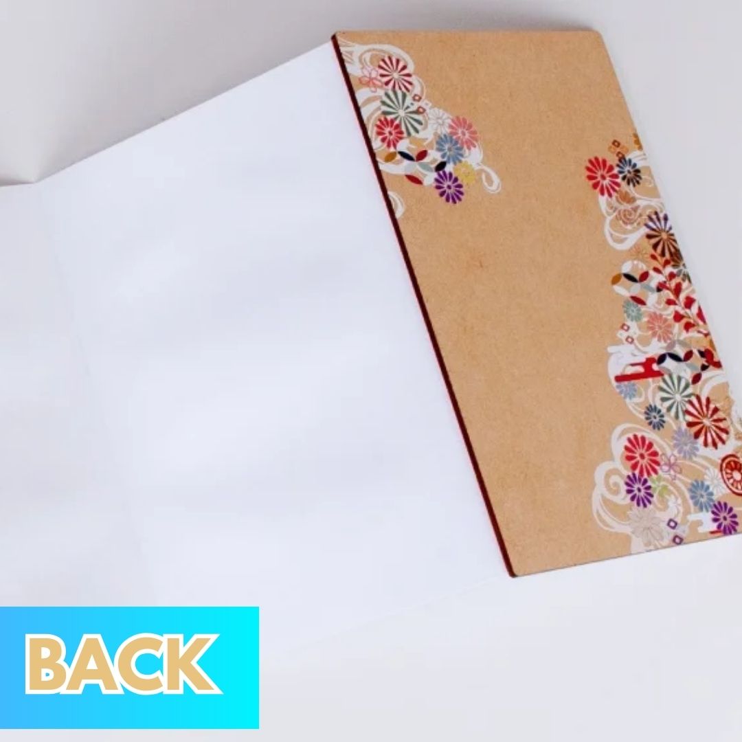 Wooden Cutout Goshuin Art Book – Miyabi Flower