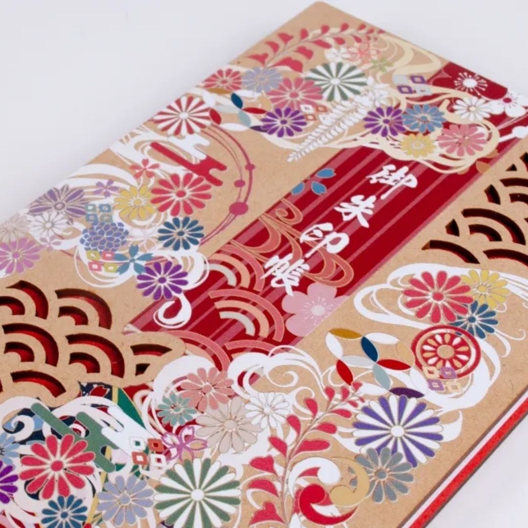 Wooden Cutout Goshuin Art Book – Miyabi Flower