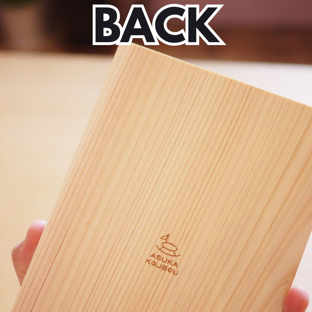 Hinoki Wooden Goshuin Art Book – Pink Heart